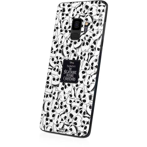 Disney The Nightmare Before Christmas Jack Skellington Pattern Galaxy S9 Skin